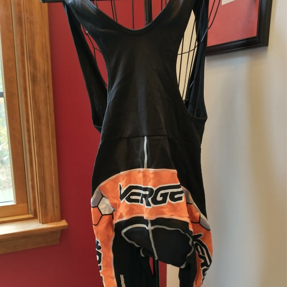 🥳🎉2x HOST PICK!🎉🥳Verge Fleece Lined Cycling Bibs- Men's Large